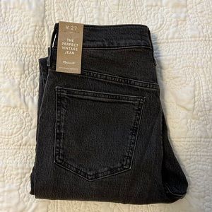 Madewell The Perfect Vintage Jean size 27, new with tags
